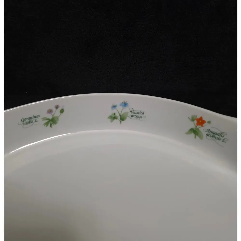 ​Vintage Anchor Ovenware Au Gratin Baking Dish - Floret Pattern - Made in Japan